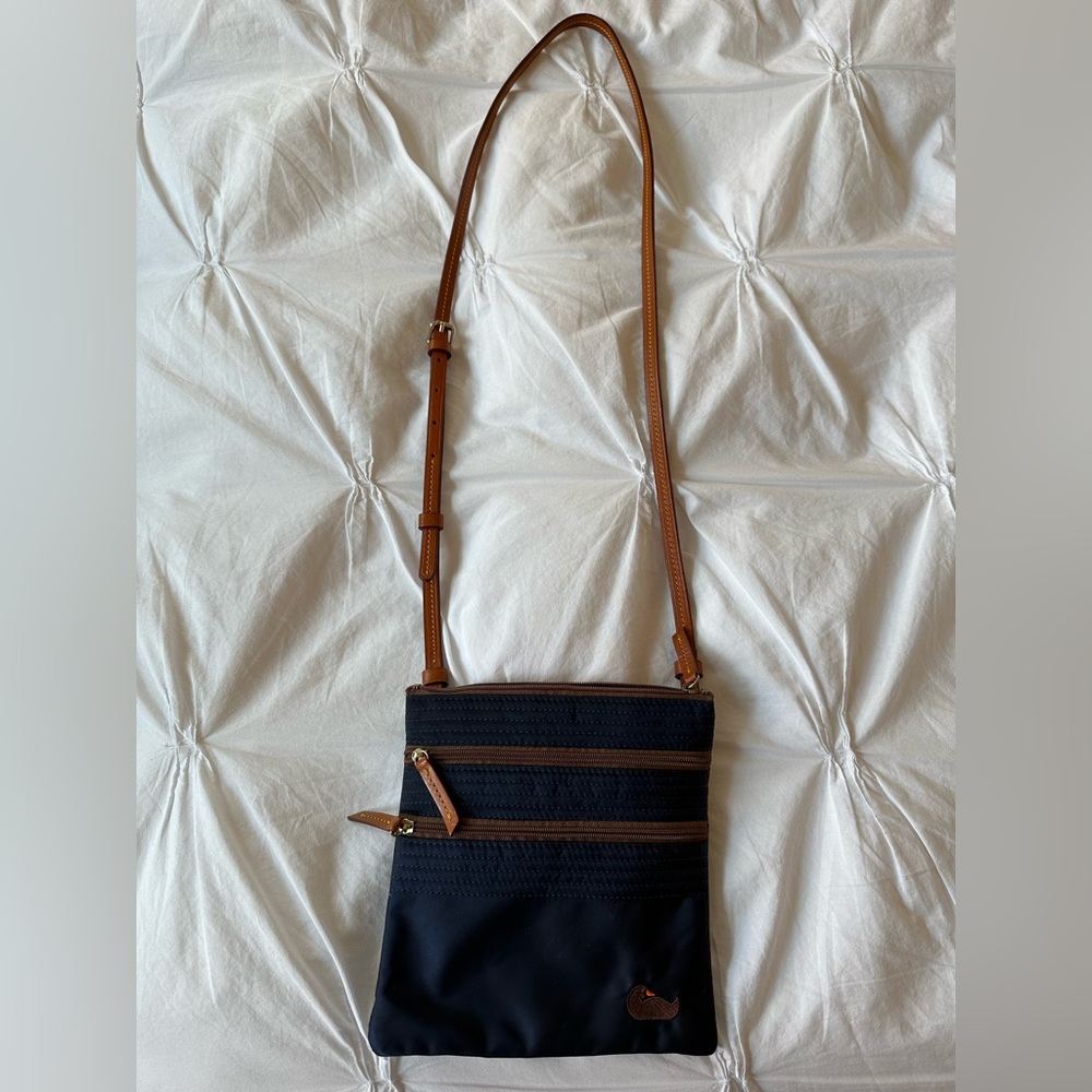 Rooney & Bourke Nylon Crossbody, Navy, Like New